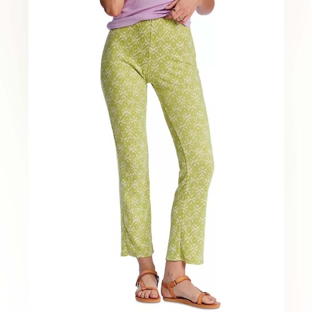 Billabong Womens Better Together Green Knit Beach Pants size Large